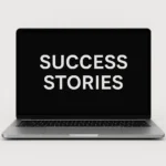 a alptop written success stories